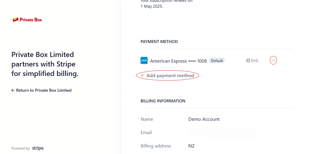 Private Box How To Pay Private Box With A Credit Card Or Debit Card | Private ...